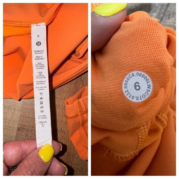 Lululemon Wunder Under High-Rise Tight 25"
Orange Soda size 6 - Picture 5 of 15